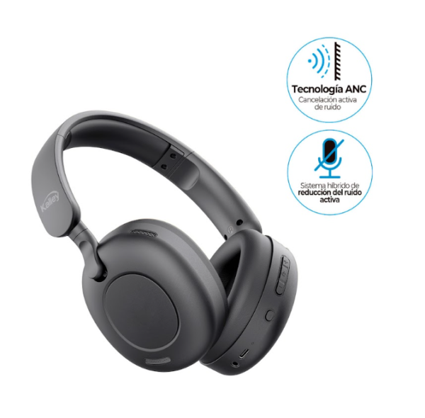 Audífonos Bluetooth Negros - Imagen 3