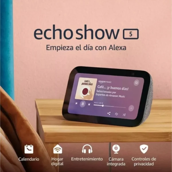 Alexa Echo Show 5 3ra Generacion Parlante Inteligente - Imagen 4