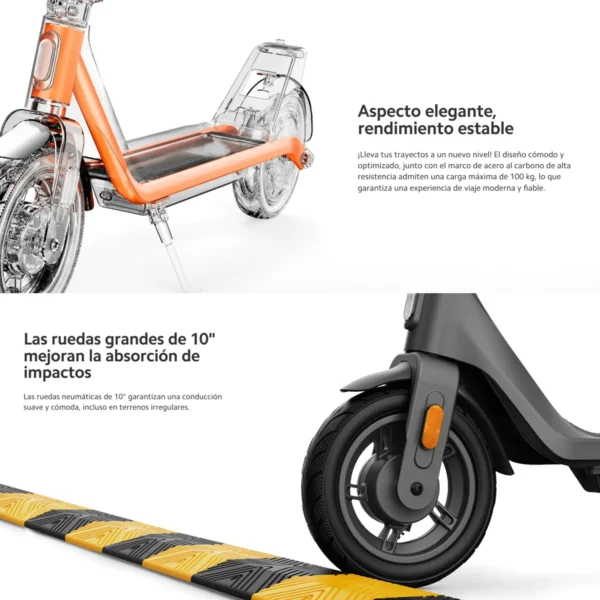 Xiaomi Patineta Scooter 4 Lite (2da Gen), Monopatín 25 Km/h - Imagen 3
