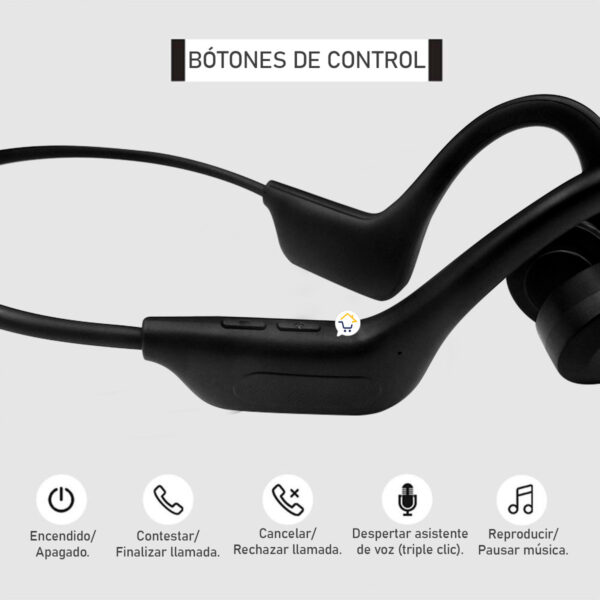 Audifonos Open Ear Inalambricos JS6 cod: 85715 - Imagen 3